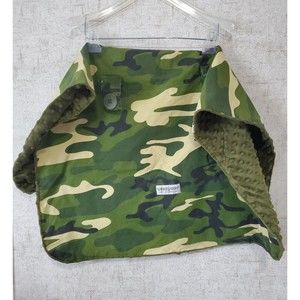 Camo Print Carseat Canopy Blanket Cover